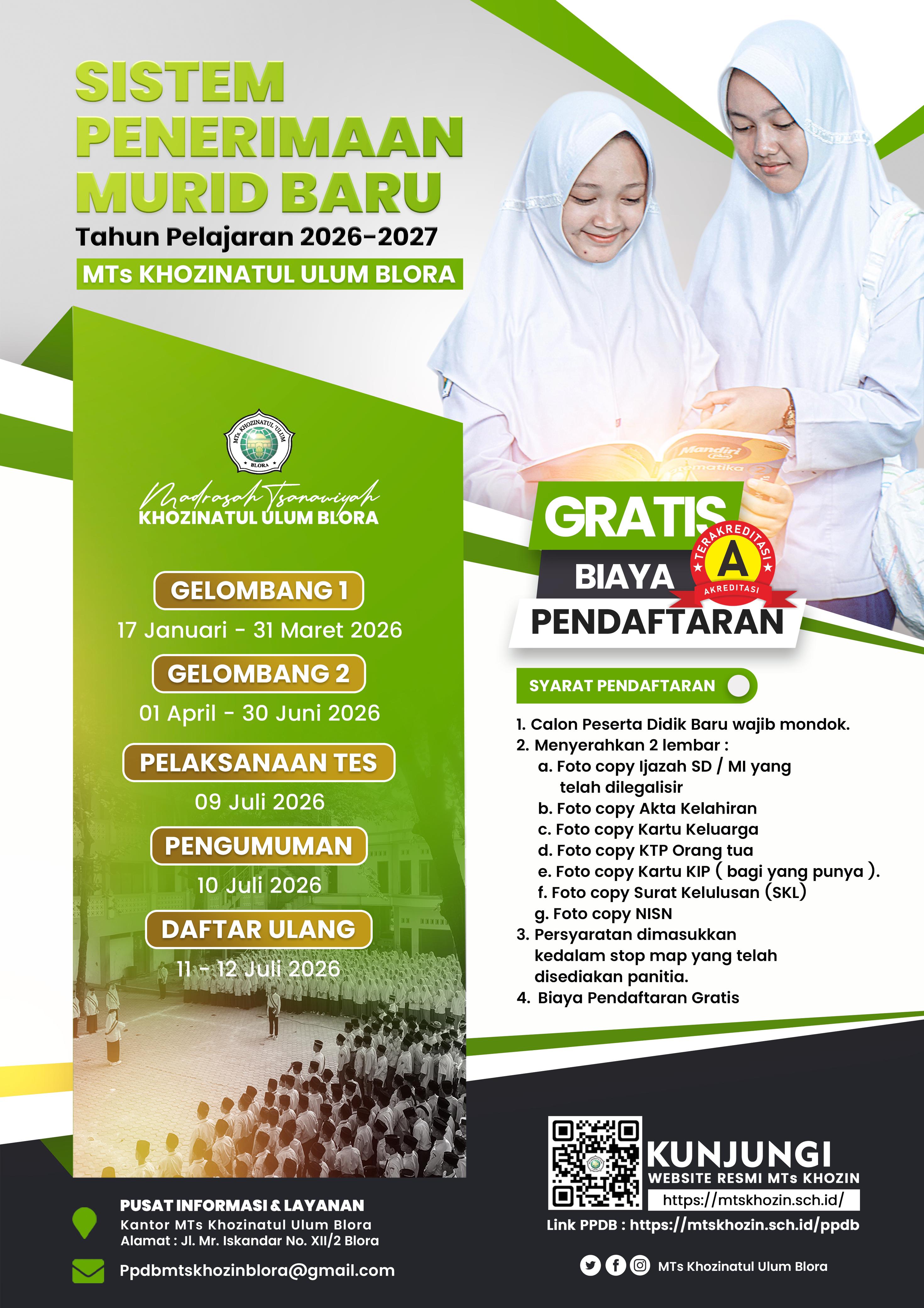 📢 SISTEM PENERIMAAN MURID BARU (SPMB)