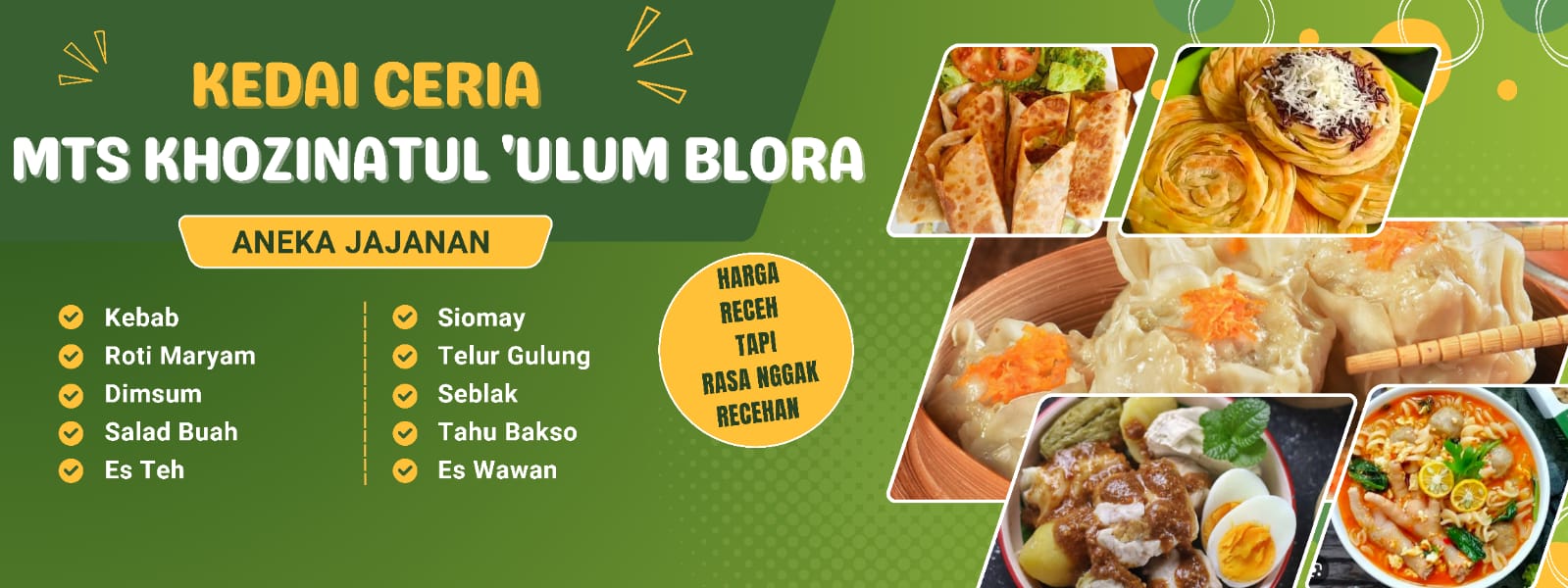 Kedai Ceria MTs Khozinatul ‘Ulum Blora