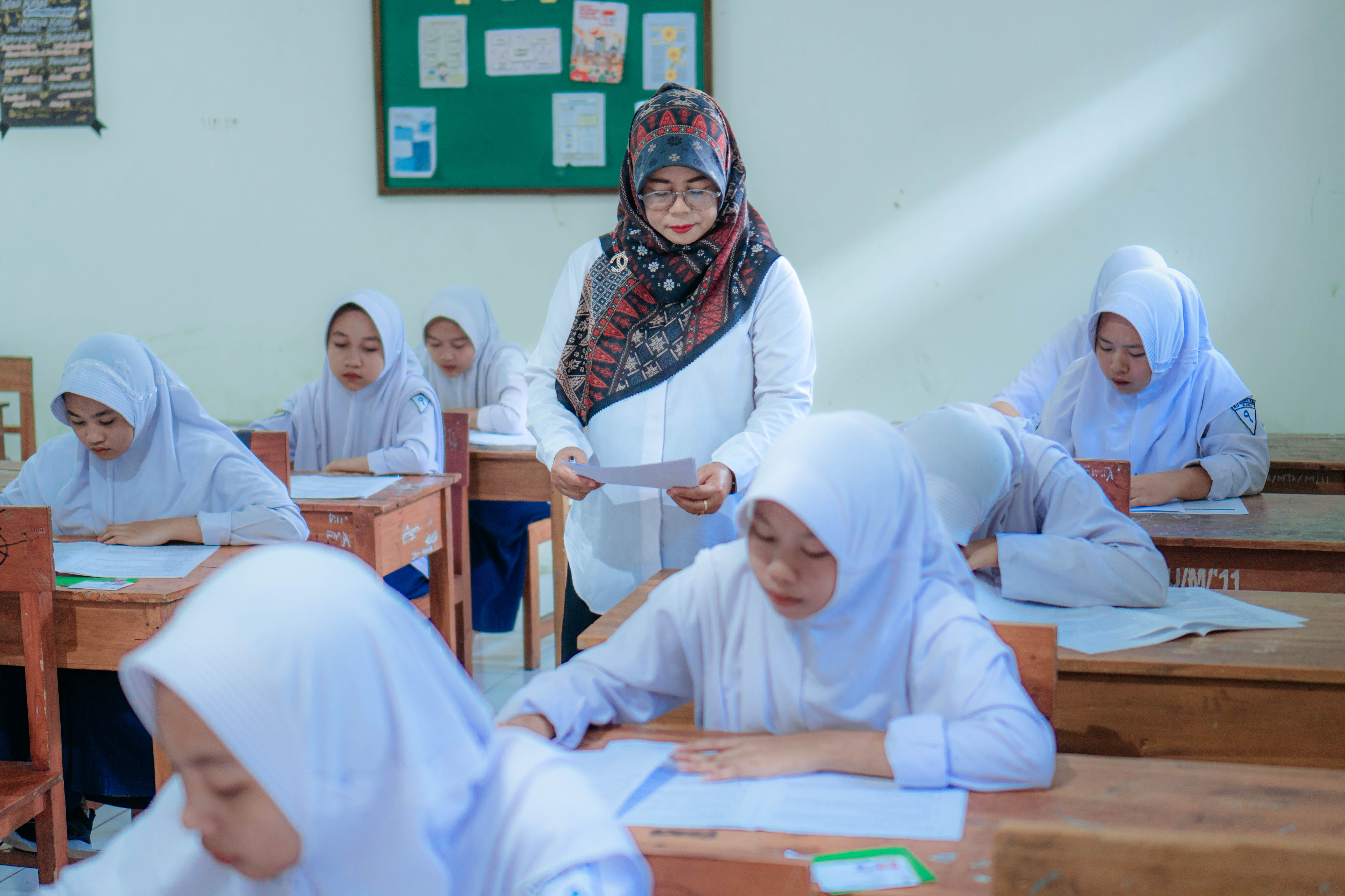 MTs Khozinatul Ulum Blora Laksanakan Sumatif Tengah Semester Genap Kelas VII, VIII, dan IX