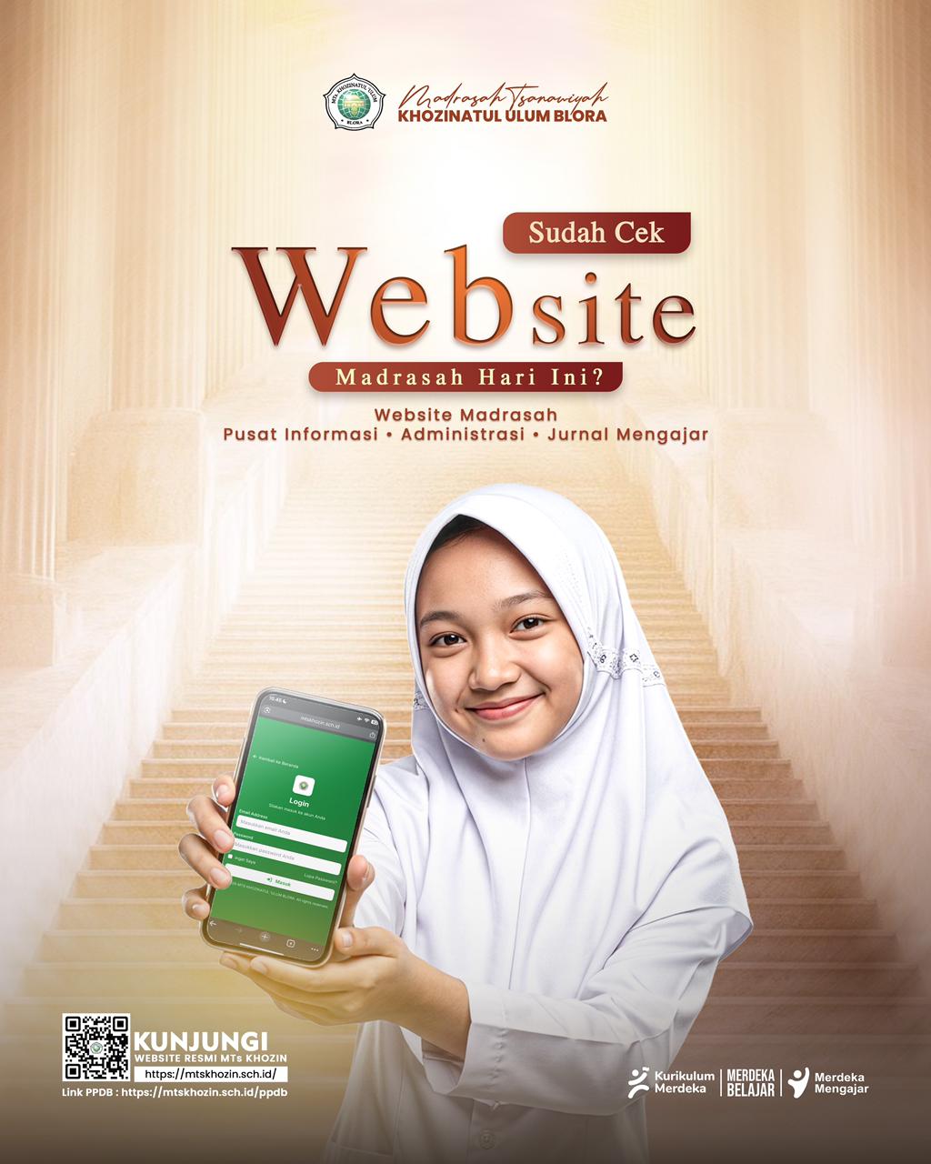 Optimalisasi Layanan Digital melalui Website Resmi MTs Khozinatul Ulum Blora